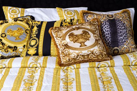 versace cushions|authentic versace bedding.